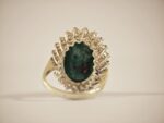 Silver Turquoise Statement Ring