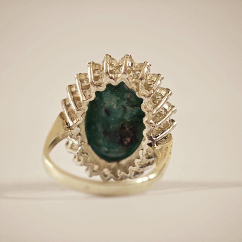 Silver Turquoise Statement Ring