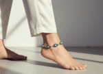 Boho Turquoise Charm Anklet - Image 2