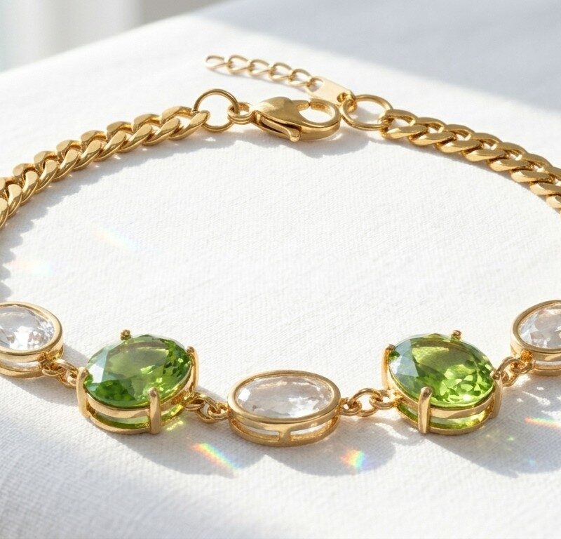 Statement Gold Plated Bracelet for women in Pakistan by dango