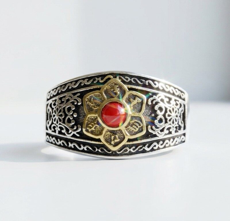 Antique Silver Adjustable Ring for men and women in Pakistan by dango