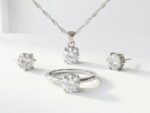 Minimal Zircon Jewelry Set for women in Pakistan by dango