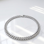 7mm Stainless Steel Cuban Chain for men in Pakistan by dango