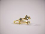 Gold-Plated Kundan Ring – Adjustable | Kundan Jewelry Pakistan - Image 3