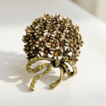 Vintage Floral Brooch for women in Pakistan by dango