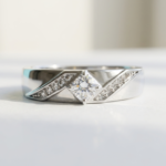925 Silver Zircon band Ring Pakistan by dango