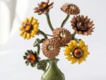 Sunflower Brooch for Women Pakistan by dango