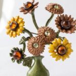 Sunflower Brooch for Women Pakistan by dango