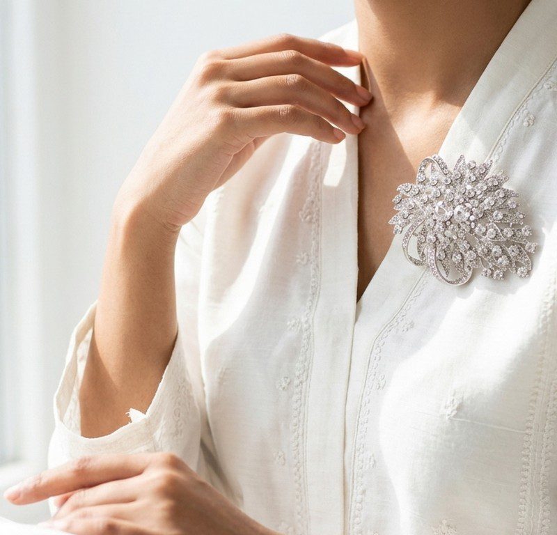 Fancy Brooch for Women Pakistan by dango
