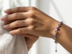 925 Silver Heart Link Zircon Bracelet - Image 2