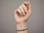 Natural Tourmaline Stainless Steel Bracelet - Image 2