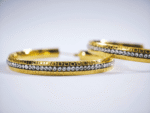 Gold Plated Hoop Earrings for women in Pakistan by dango