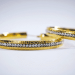 Gold Plated Hoop Earrings for women in Pakistan by dango