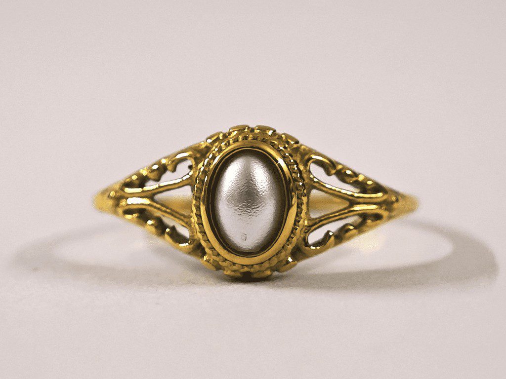 Vintage-ring (1) Stainless Steel Ring for women in Pakistan by dango