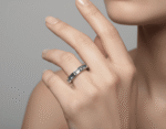 Emerald-Cut Green Zircon Ring – 925 Sterling Silver - Image 2