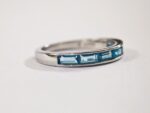 Emerald-Cut Green Zircon Ring – 925 Sterling Silver - Image 3