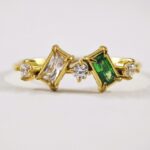 gold plated steel Minimal Ring for women in Pakistan by dango