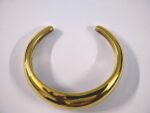 Majestic Gold-Plated Stainless Steel Bangle - Image 3