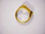 Gold-Plated Stainless Steel Mother of Pearl Ring – Tarnish-Free Elegance - Image 3
