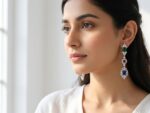 Radiance Zircon Drop Earrings - Image 2