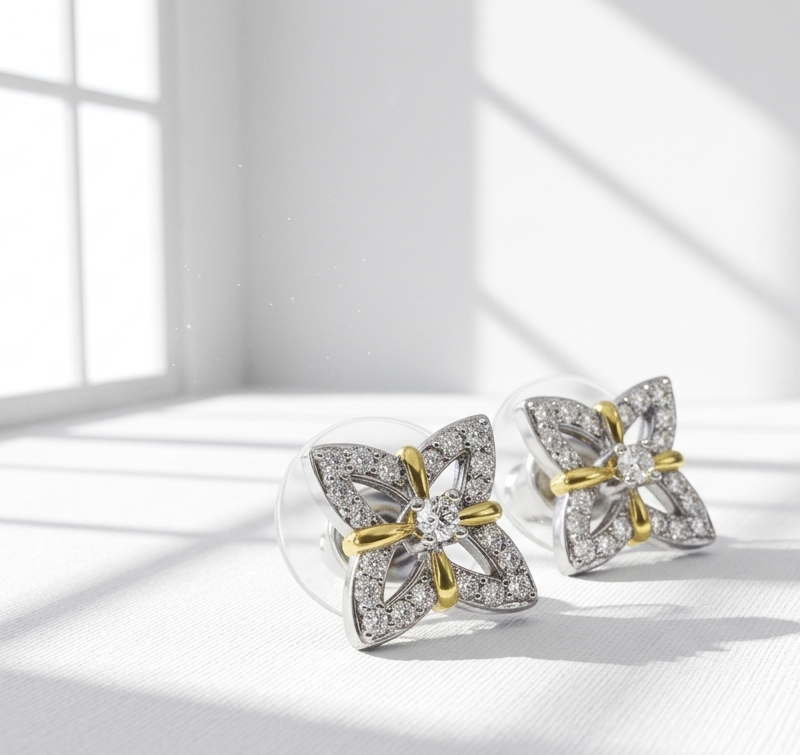 Minimal Stud Earrings for women in Pakistan by dango