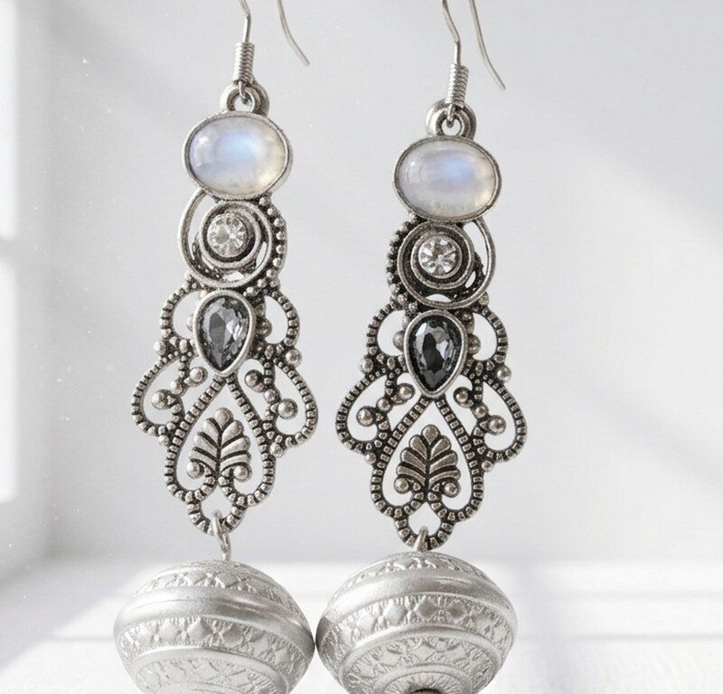 Oxidized Ethnic Earrings for women in Pakistan by dango