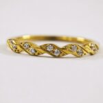 water proof gold plated steel Minimal Ring for women in Pakistan by dango