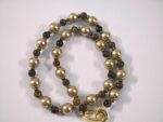 Golden Aura Necklace – Pearls & Natural Tiger Eye - Image 4