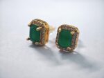 Green Rectangle Zircon Set - Image 4