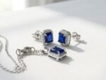 Blue Zircon Jewelry Set for Women in Pakistan by Dango