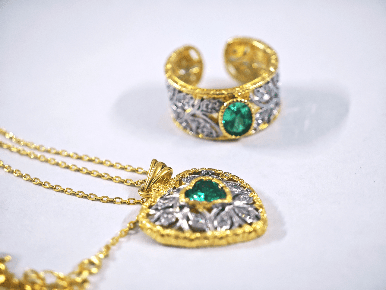 jewelry set pakistan Heart Jewely Set for Women in Pakistan by dango