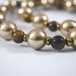 Natural Tiger eye gemstone necklace for women in pakistan by dango