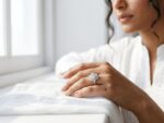Kaleidoscopic Zircon Silver Ring - Image 2