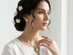 Light Pink Rose-Cut Zircon Jewelry Set - Image 2
