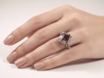 Natural Ruby Silver Ring - Image 3