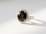 Natural Sapphire gemstone in 925 sterling silver Ring for women in Pakistan by dango