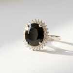 Natural Sapphire gemstone in 925 sterling silver Ring for women in Pakistan by dango