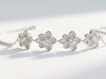 925 Sterling Silver Floral Bracelet for women in Pakistan by dango