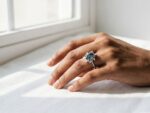 Natural Moss Agate(Aqeeq) Ring - Image 2
