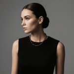 Golden Aura Necklace – Pearls & Natural Tiger Eye - Image 2