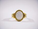 Mother of Pearl Silver Ring - Image 2