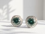 Minimal Zircon Stud Earrings for Women in Pakistan by Dango