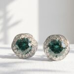 Minimal Zircon Stud Earrings for Women in Pakistan by Dango