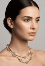 Natural Jade & Gold-Plated Stainless Steel Necklace - Image 2