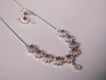 Pink Radiance Zircon Necklace Set - Image 3