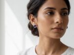 Natural Amethyst 925 Silver Studs - Image 2