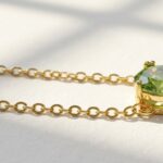 Green Crystal Pendant for Women in Pakistan by dango