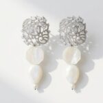 Mother of Pearl Earrings for Women in Pakistan by dango