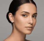 Natural Citrine(Zard) Turtleback Studs - Image 2