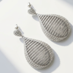 Zircon Studded Statement earrings for women in Pakistan by Dango